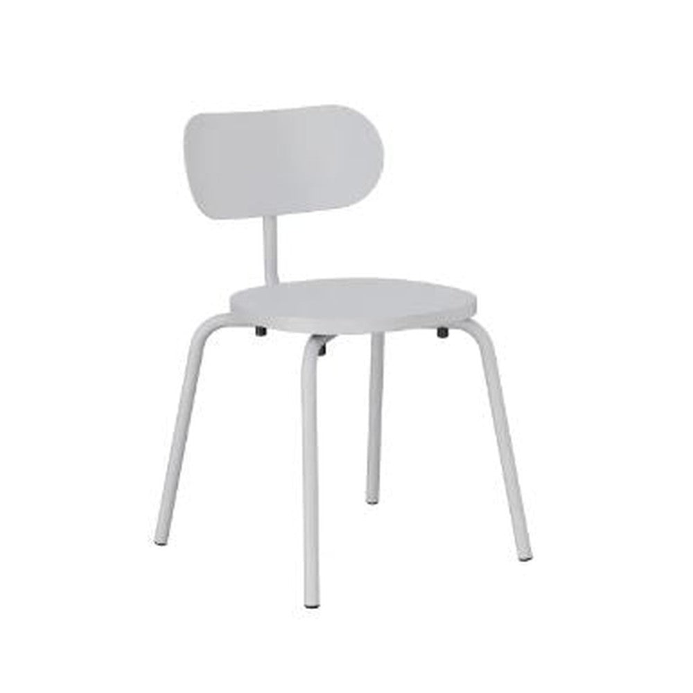 Stelo Outdoor Metal Stackable Dining Chair