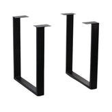 TBU Series U Shaped Black Table Bases