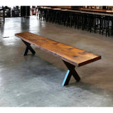 Solid Reclaimed Wood Benches