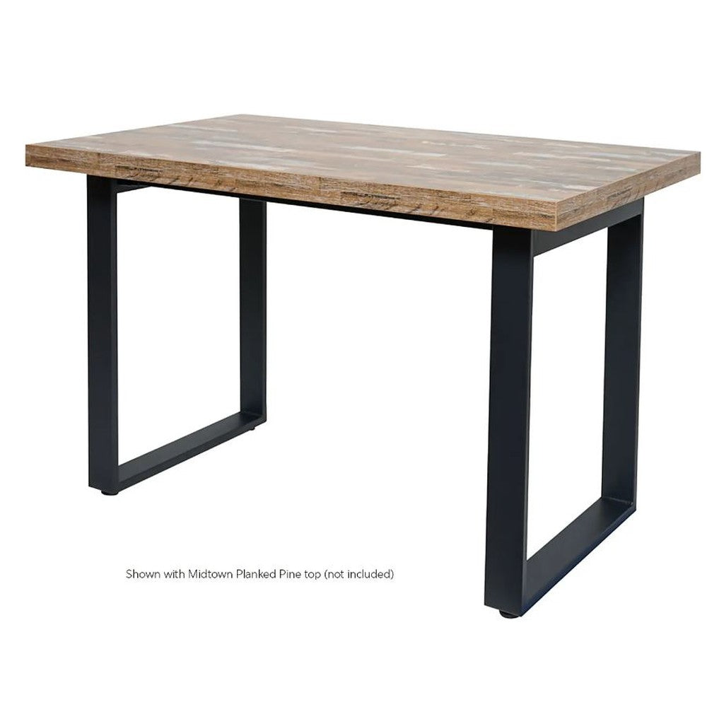 Urban Loop Frame Indoor Steel Table Bases