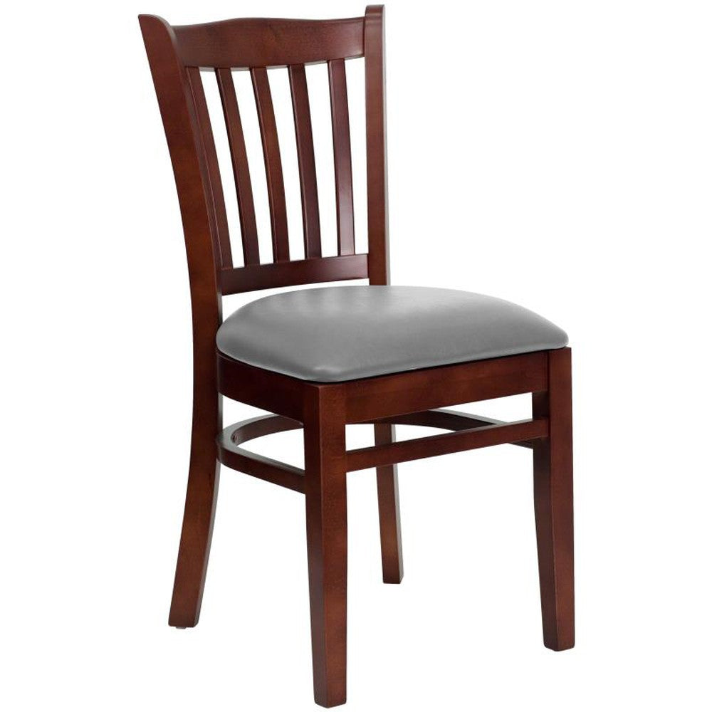 HERCULES Series Vertical Slat Back Restaurant Chair