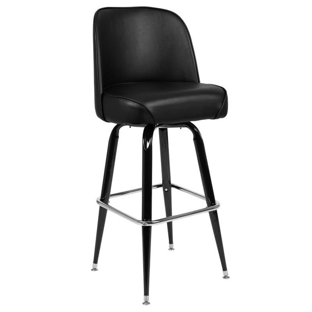 James Metal Barstool with Swivel Bucket Seat