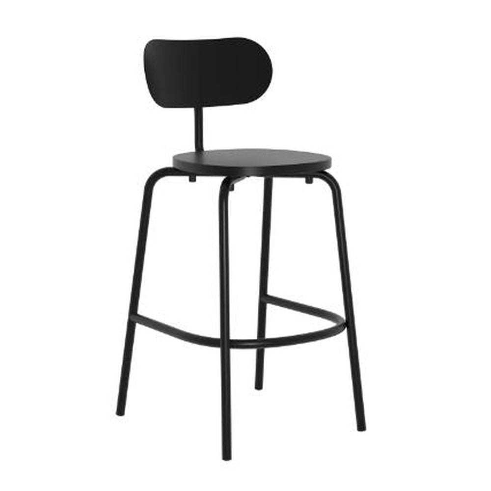 Stelo Outdoor Metal Bar or Counter Stool