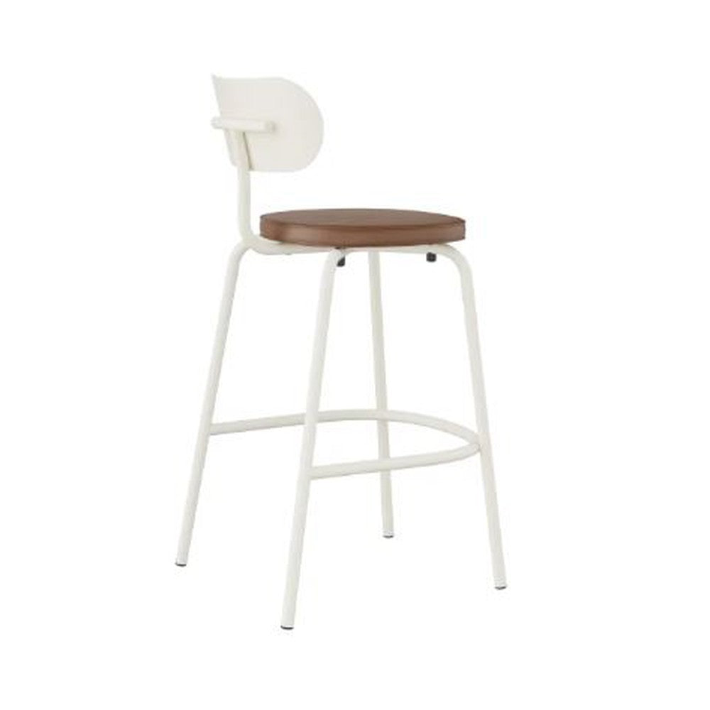 Stelo Outdoor Metal Bar or Counter Stool