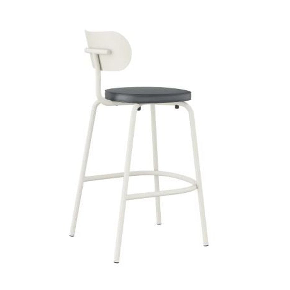 Stelo Outdoor Metal Bar or Counter Stool