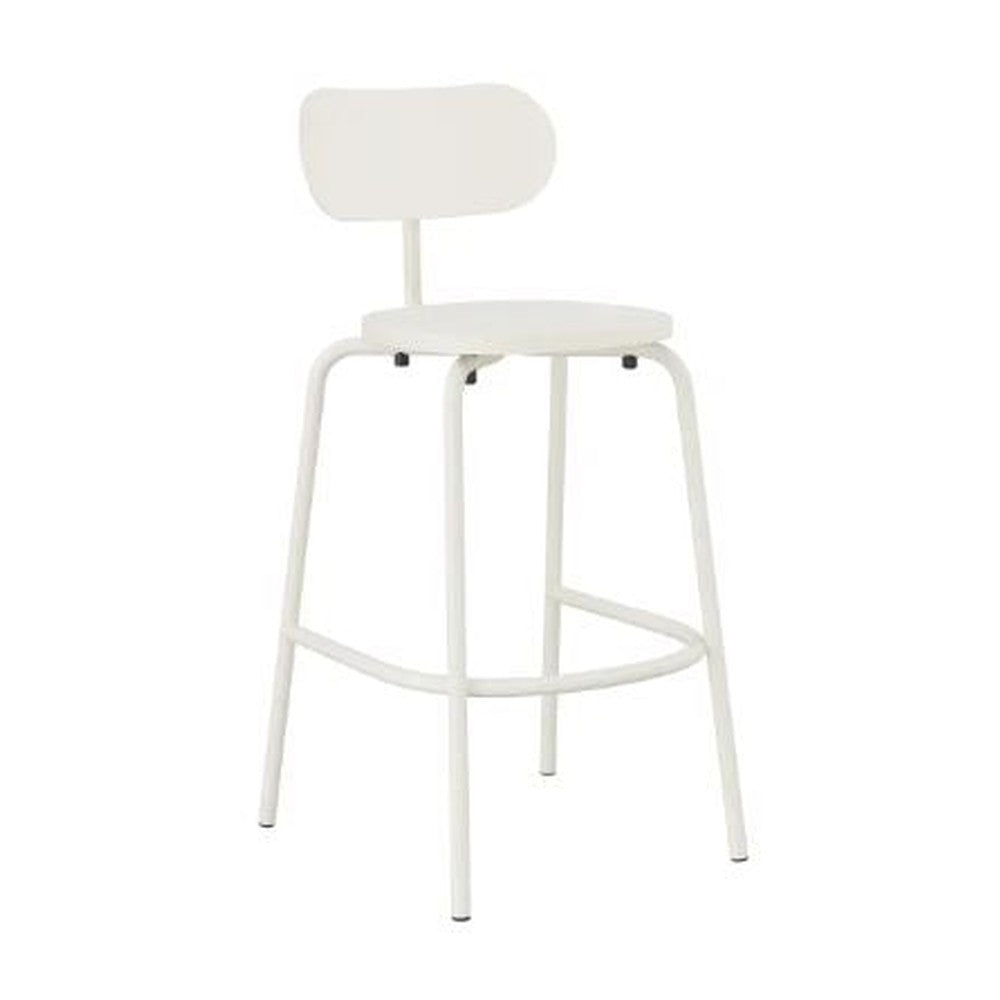 Stelo Outdoor Metal Bar or Counter Stool