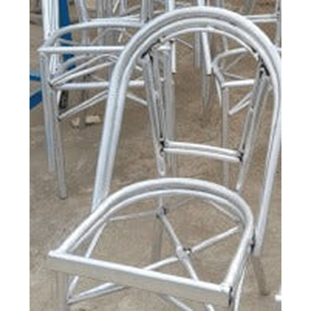 Bistro Patio Dining Chairs With Hand Woven Rattan and Brush Stroke Painted Aluminum Frames