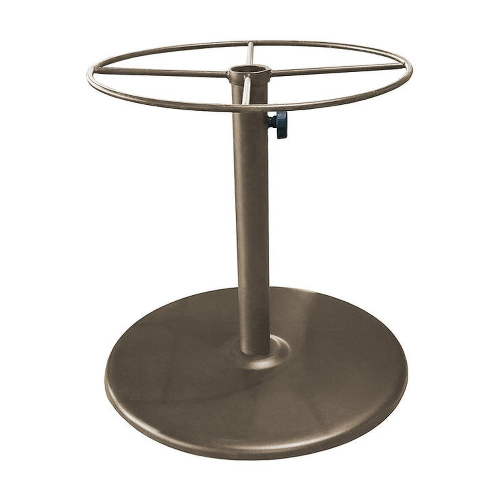 Spun Outdoor Dining Height 30" Round Table Base