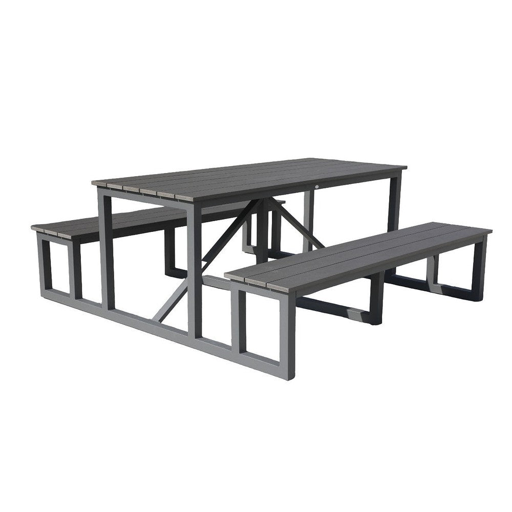 Durango 30" x 72" Outdoor Picnic Table