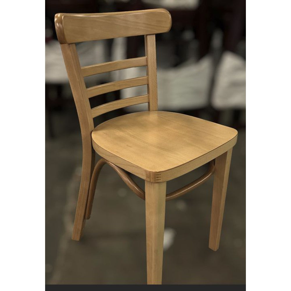 European Bentwood Style Ladderback Restaurant Chair