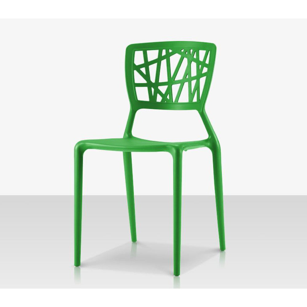 Resin Phoenix Outdoor Dining Side Chair