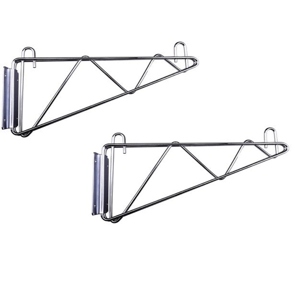 Chrome Wire Shelving Brackets