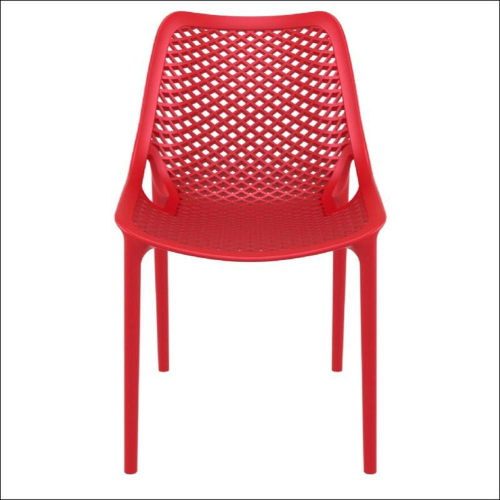 air outdoor dining chair orange isp014 ora