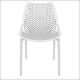 air outdoor dining chair orange isp014 ora