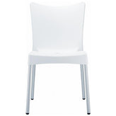 juliette resin dining chair beige isp045 bei