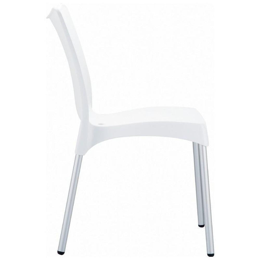 juliette resin dining chair beige isp045 bei