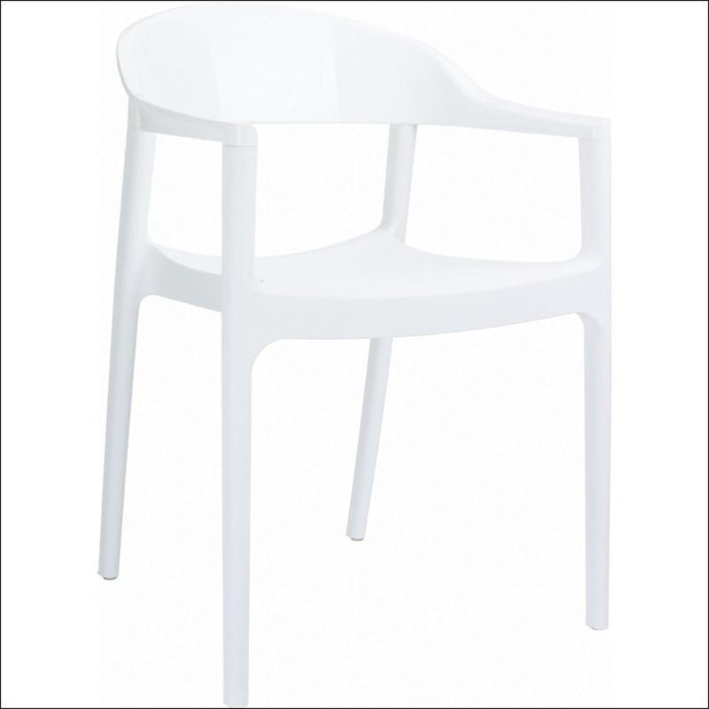 carmen modern dining chair white seat transparent violet back isp059 whi tvio