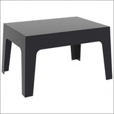 box resin outdoor center table black isp064 bla