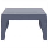 box resin outdoor center table black isp064 bla