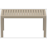 ocean rectangle cofee table white isp069 whi