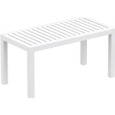 ocean rectangle cofee table white isp069 whi