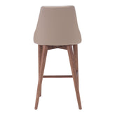 moor counter height barstool chair beige