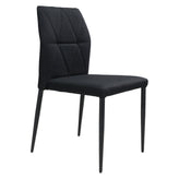 revolution dining chair black