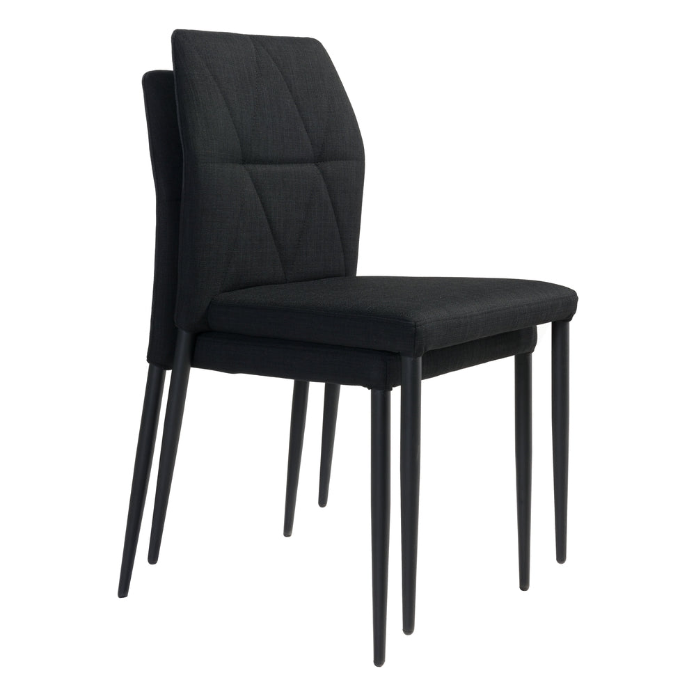 revolution dining chair black