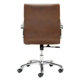 ithaca office chair vintage brown