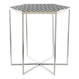 forma side table black white