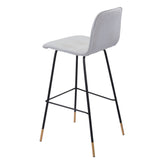 gironde bar chair light gray