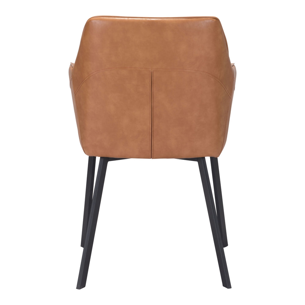 logan dining chair with back