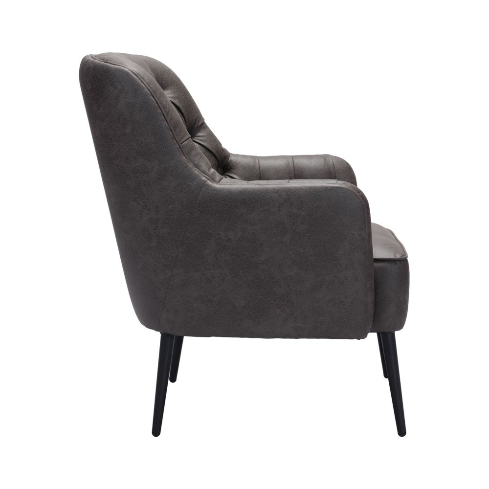 tasmania accent chair vintage black