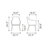 adage dining chair