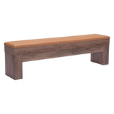 Bonker Storage Bench Brown