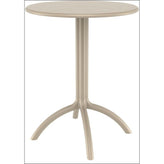 octopus round bistro table black isp160 bla