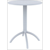 octopus round bistro table black isp160 bla