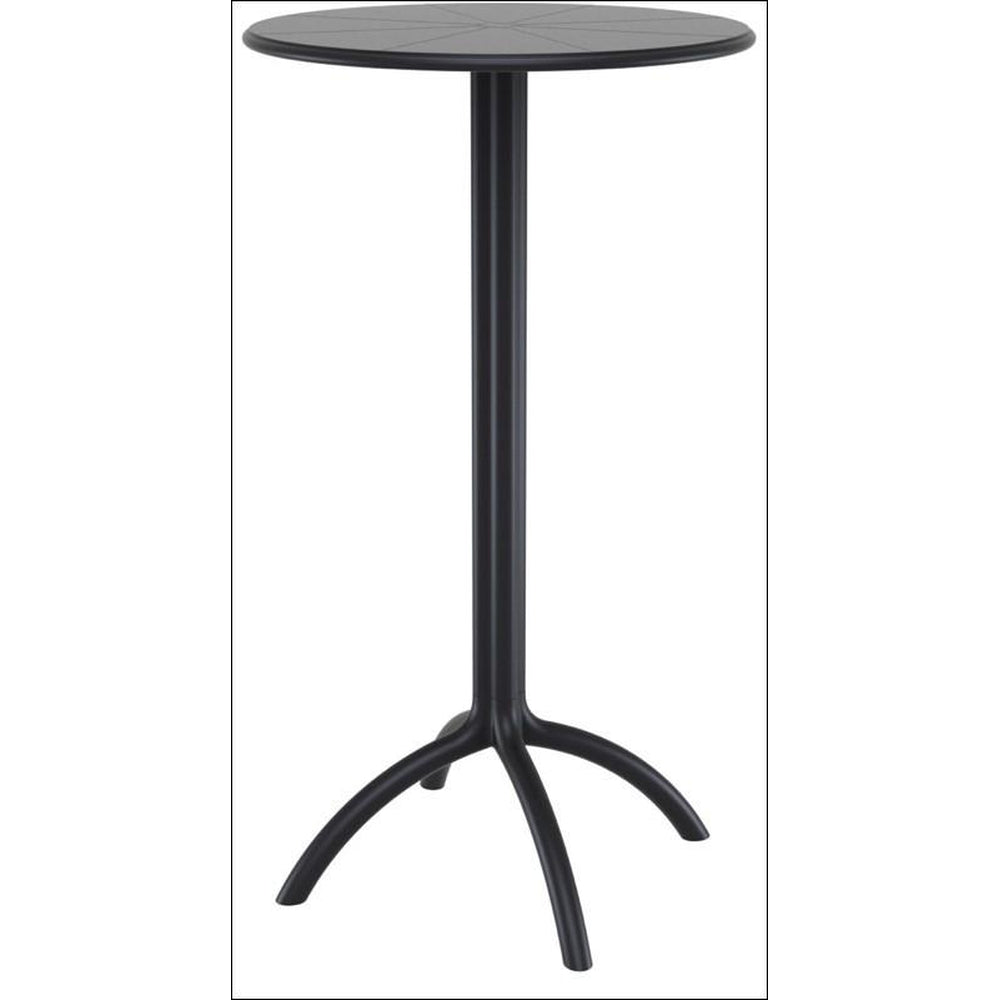 octopus round bar table dove gray isp161 dvr