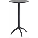 octopus round bar table dove gray isp161 dvr