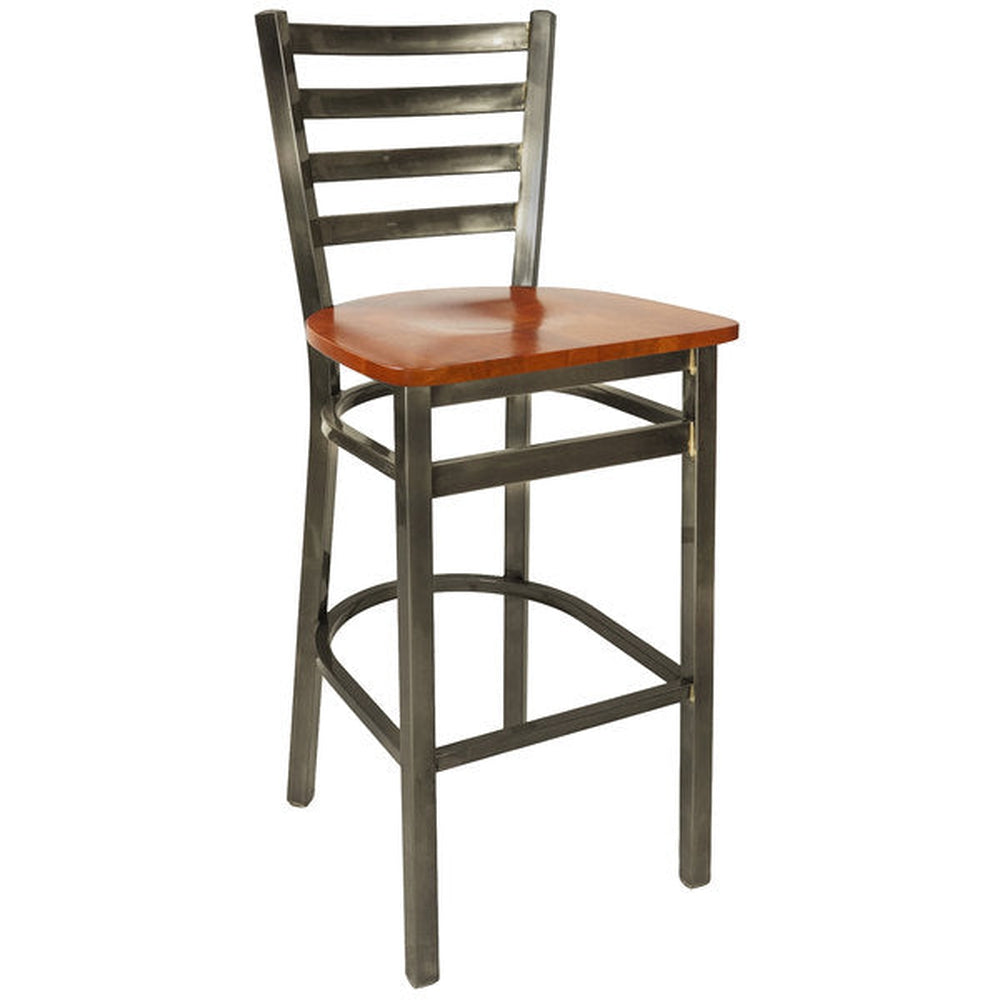 industrial seating lima trent clear bar stools