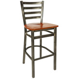 industrial seating lima trent clear bar stools