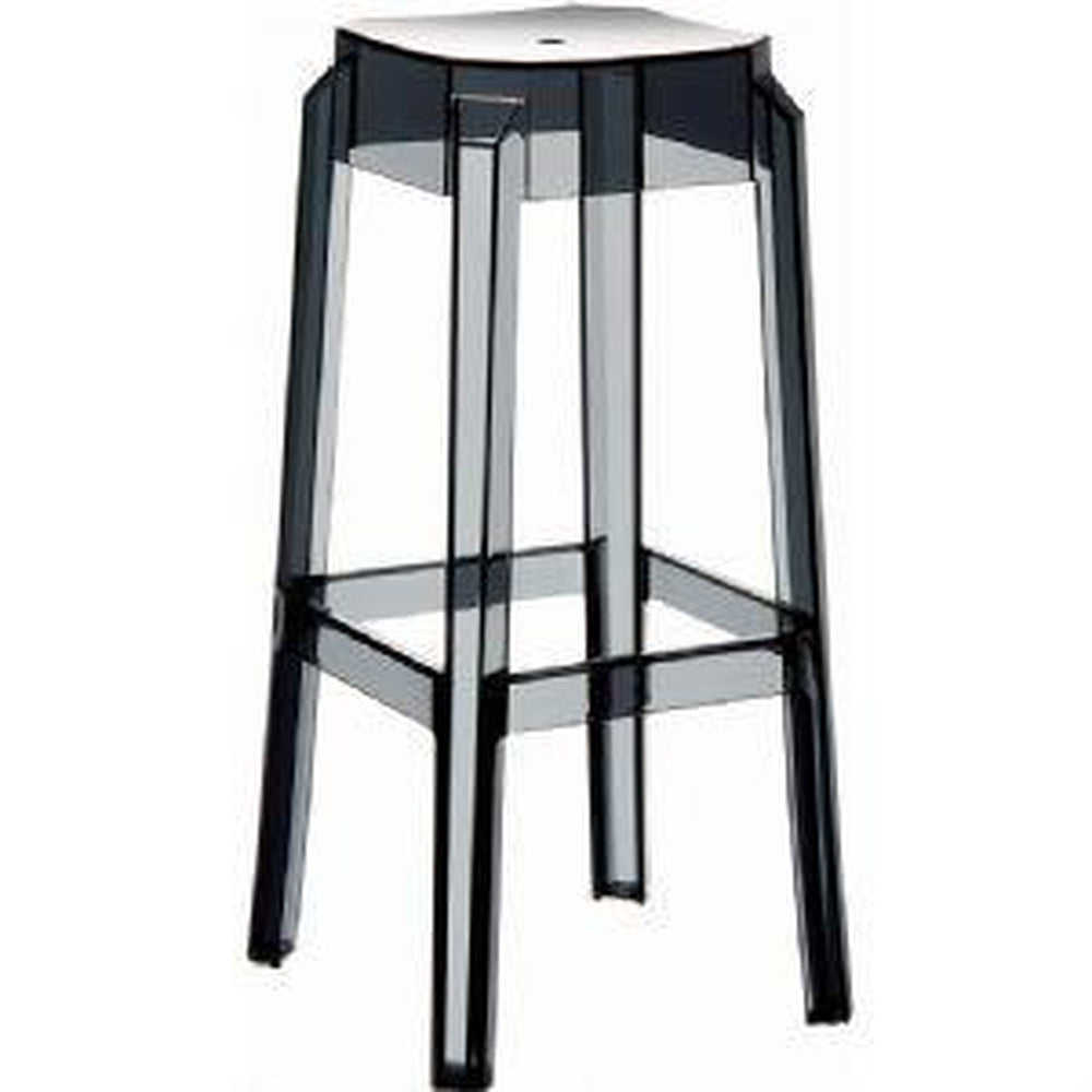 fox polycarbonate bar stool clear transparent isp037 tcl