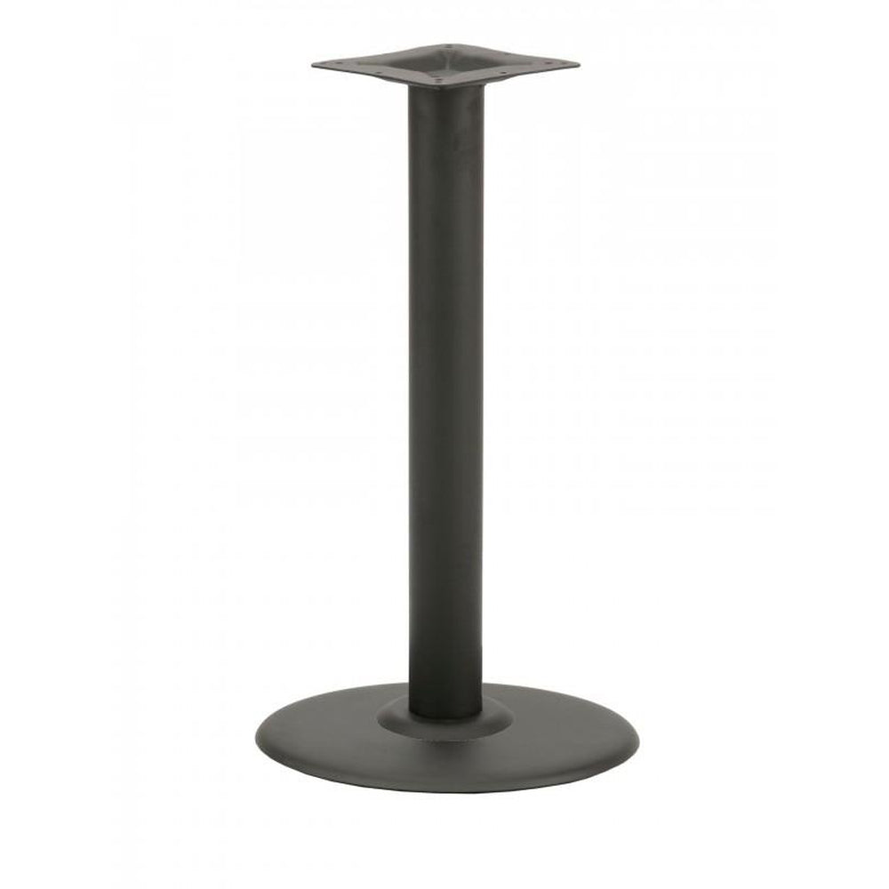 fs stamped steel 18inch round base with 4inch post dining height 99