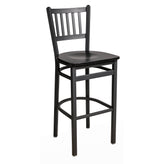 troy slat back bar stool