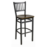 troy slat back bar stool