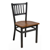 troy slat back side chair