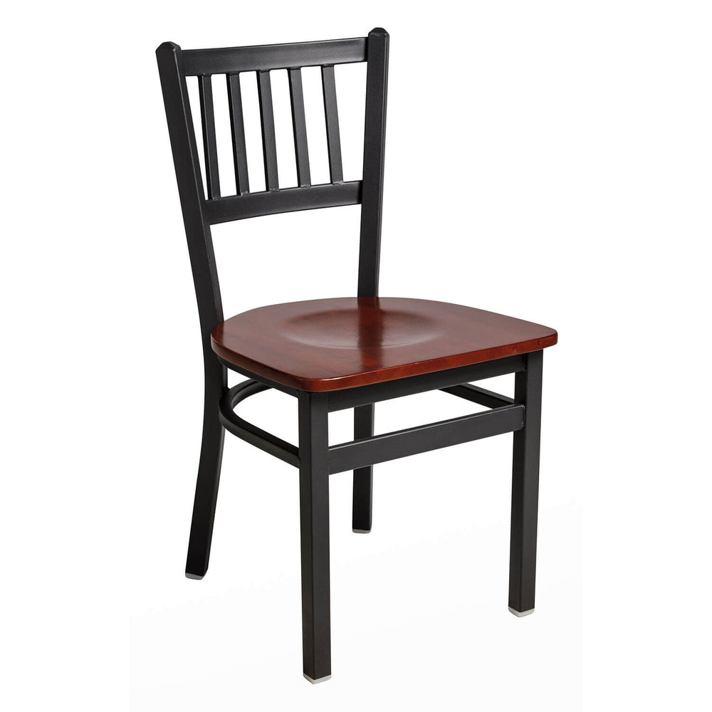 troy slat back side chair