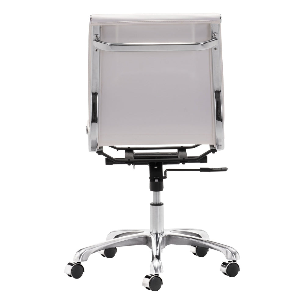 lider plus armless office chair black