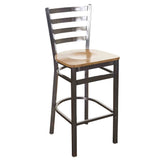 industrial seating lima trent clear bar stools