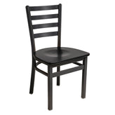 lima ladder back side chair